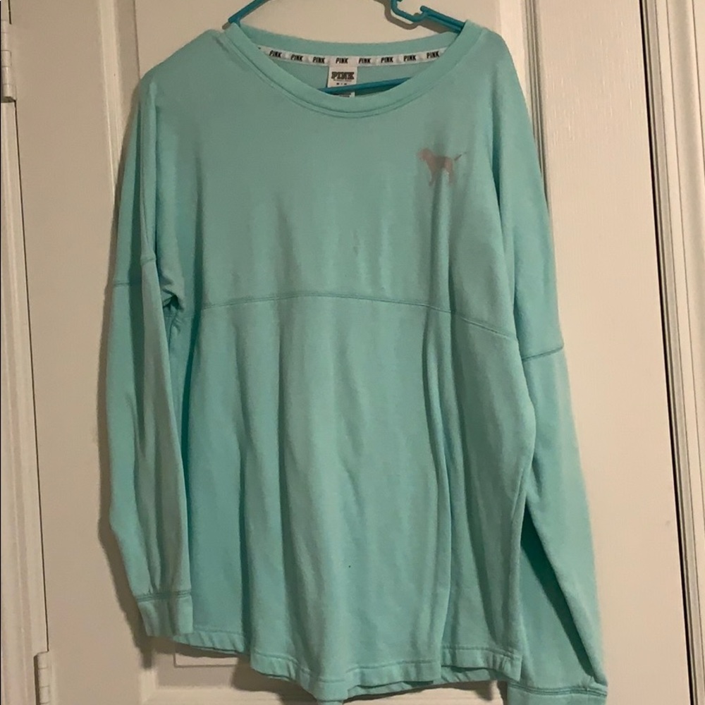 Blue long sleeve shirt